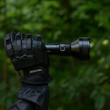 LED Димируем акумулаторен фенер LED/20W/5V IPX5 1900 лъскав 5000 mAh