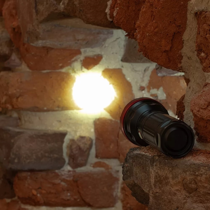 LED Димируем акумулаторен фенер LED/20W/5V IPX5 2000 лъскав 6000 mAh