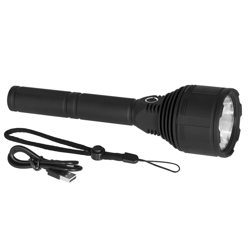 LED Димируем акумулаторен фенер LED/30W/5V IPX7 3000 лъскав 8400 mAh