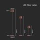 LED Димируем акумулаторен лампион LED/4W/5V 4400 mAh 4000K IP54 кафяв