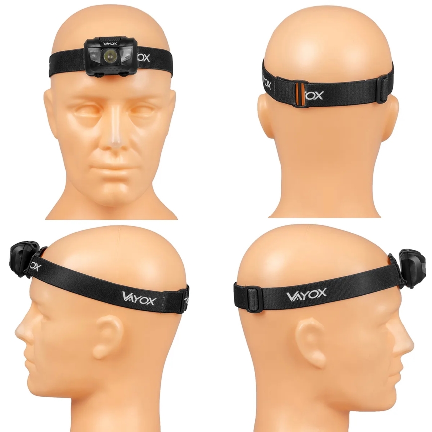 LED Димируем челник 3xLED/3xAAA IPX4 100 лъскав