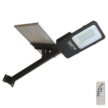 LED Димируем хибрид соларен улица лампа LED/50W/230V 4000K IP65 50000 mAh + дистанционно управление