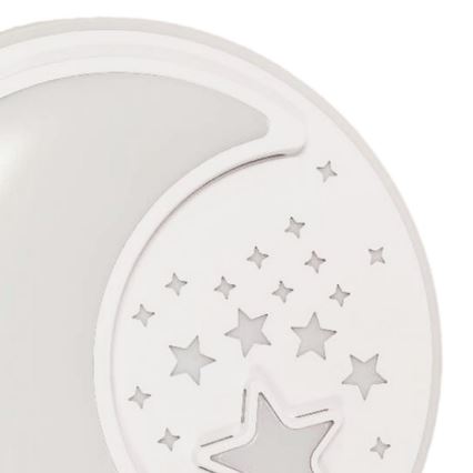 LED Димируем детски плафон NOTTE LED/40W/230V + дистанционно управление