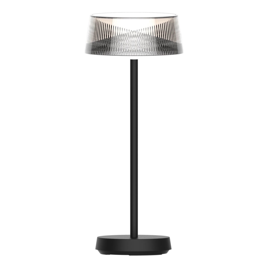 LED Димируем докосване екстериорен настолна лампа CASABLANCA LED/3,4W/5V USB 3600 mAh IP44 черен
