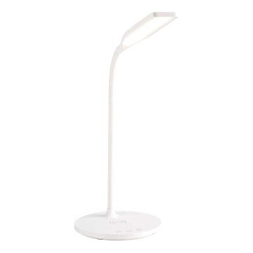 LED Димируем докосване flexible настолна лампа с 15W безжично зареждане Qi LED/5,5W/230V 2700-6500K бял