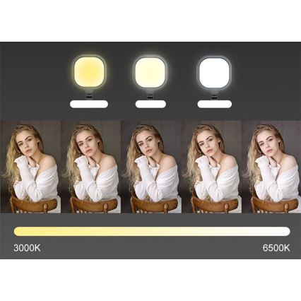 LED Димируем докосване гъвкав настолна лампа POINTIQ LED/15W/230V 3000-6500K CRI 96 черен