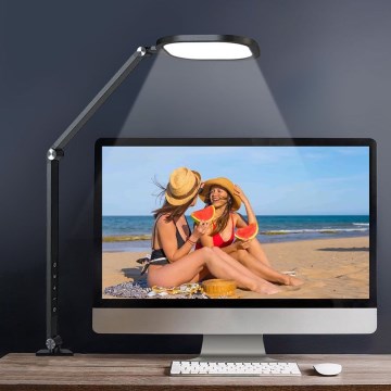 LED Димируем докосване гъвкав настолна лампа POINTIQ LED/15W/230V 3000-6500K CRI 96 черен