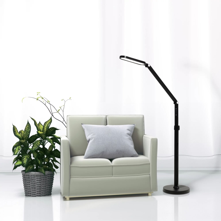 LED Димируем докосване лампион FERRARA LED/13W/230V 3000/4000/6000K черен