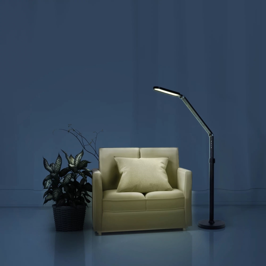 LED Димируем докосване лампион FERRARA LED/13W/230V 3000/4000/6000K черен