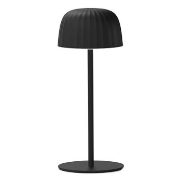 LED Димируем екстериорен акумулаторен настолна лампа VIVIEN LED/3W/5V 2700K 1600 mAh IP54 черен
