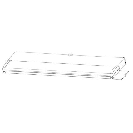 LED Димируем флуоресцентен лампа LED/35W/44W/52W/60W/230V 4000K 120 см