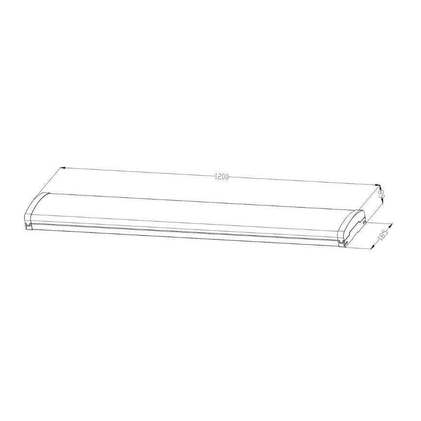 LED Димируем флуоресцентен лампа LED/35W/44W/52W/60W/230V 4000K 120 см