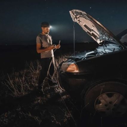 LED Димируем headlamp със сензор GP DISCOVERY CHW54 LED/3xAAA IPX5