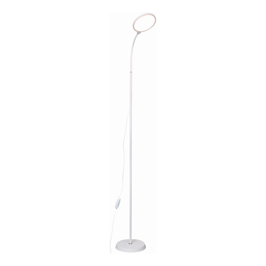 LED Димируем лампион 2в1 LED/10W/230V бял