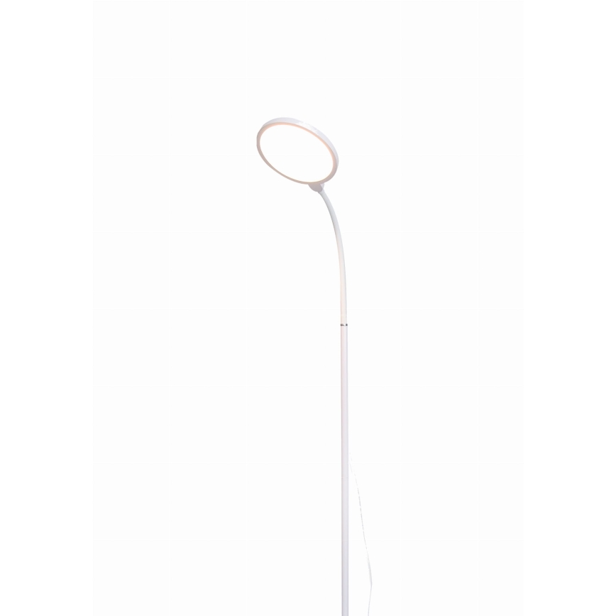 LED Димируем лампион 2в1 LED/10W/230V бял