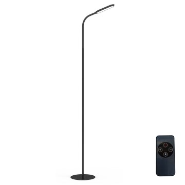 LED Димируем лампион LED/10W/230V 3000/4000/6000K черен + дистанционно управление