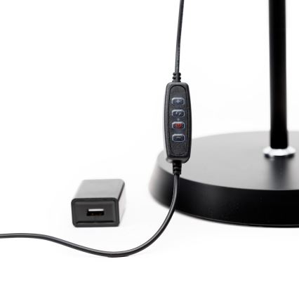 LED Димируем лампион SIGNUS LED/10W/230V 3000/4500/6500K черен