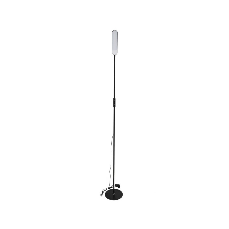 LED Димируем лампион TEILO LED/10W/230V 3000/4000/6500K черен + дистанционно управление