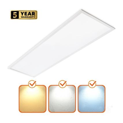 LED Димируем панел за вграждане CAPRI LED/25/36/40W/230V 3000/4000/5700K IP44 30x120 см