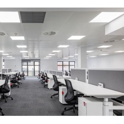LED Димируем панел за вграждане CAPRI LED/25/36/40W/230V 3000/4000/5700K UGR&lt;19 IP44 60x60 см