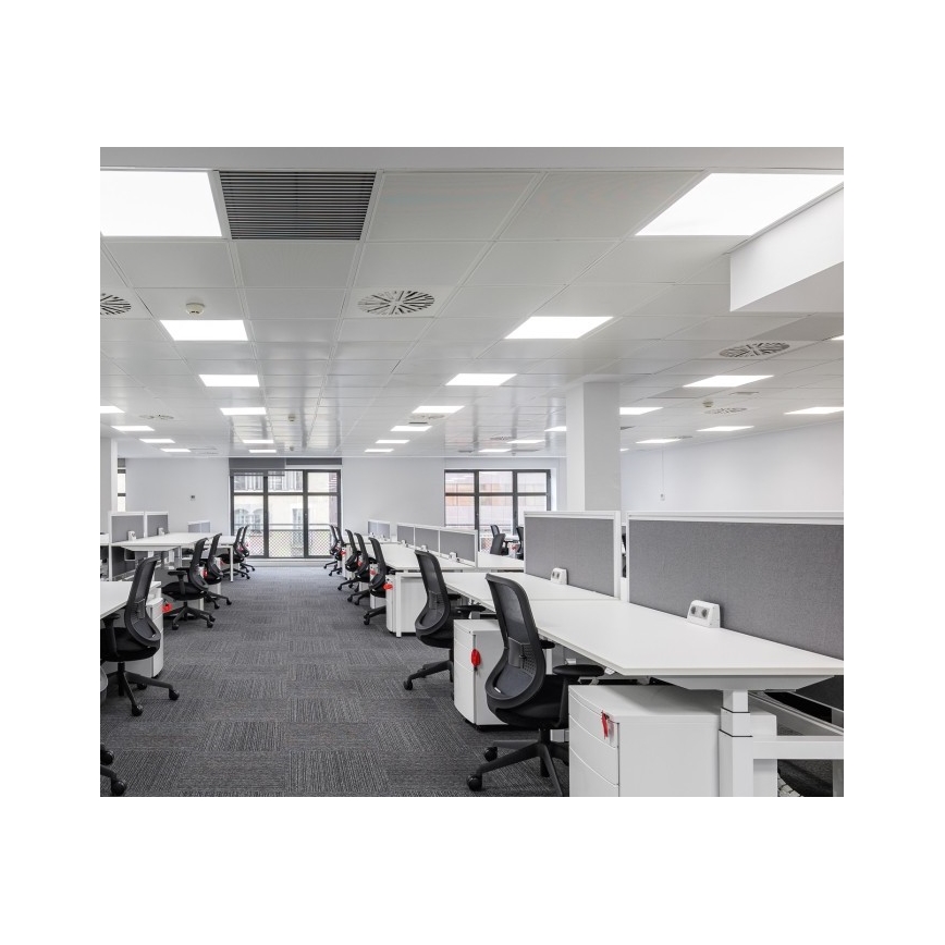 LED Димируем панел за вграждане CAPRI LED/25/36/40W/230V 3000/4000/5700K UGR&lt;19 IP44 60x60 см