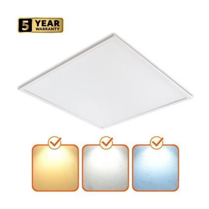 LED Димируем панел за вграждане CAPRI LED/25/36/40W/230V 3000/4000/5700K UGR&lt;19 IP44 60x60 см