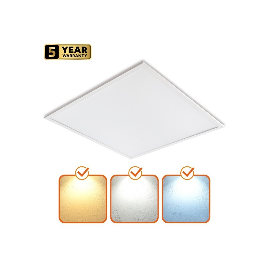 LED Димируем панел за вграждане CAPRI LED/25/36/40W/230V 3000/4000/5700K UGR&lt;19 IP44 60x60 см