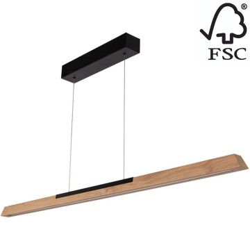 LED Димируем пендел JONAS LED/16,5W/230V дъб – FSC сертифицирано