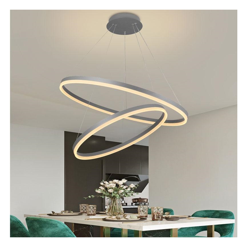 LED Димируем пендел LED/100W/230V 3000-6500K Ø 80 см + дистанционно управление