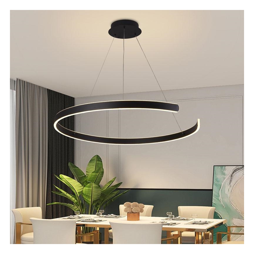 LED Димируем пендел LED/100W/230V 3000-6500K Ø 80 см + дистанционно управление