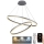 LED Димируем пендел LED/100W/230V 3000-6500K Ø 80 см + дистанционно управление
