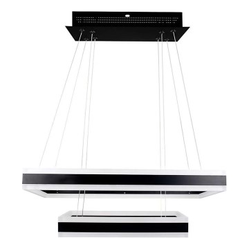 LED Димируем пендел LED/113W/230V 3000K черен