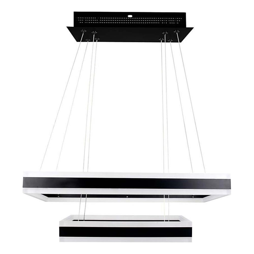 LED Димируем пендел LED/113W/230V 3000K черен