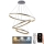 LED Димируем пендел LED/125W/230V 3000-6500K Ø 80 см + дистанционно управление