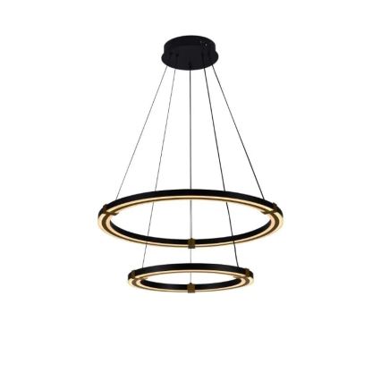 LED Димируем пендел LED/130W/230V 3000-6500K Ø 60 см + дистанционно управление