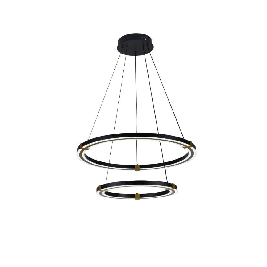 LED Димируем пендел LED/130W/230V 3000-6500K Ø 60 см + дистанционно управление
