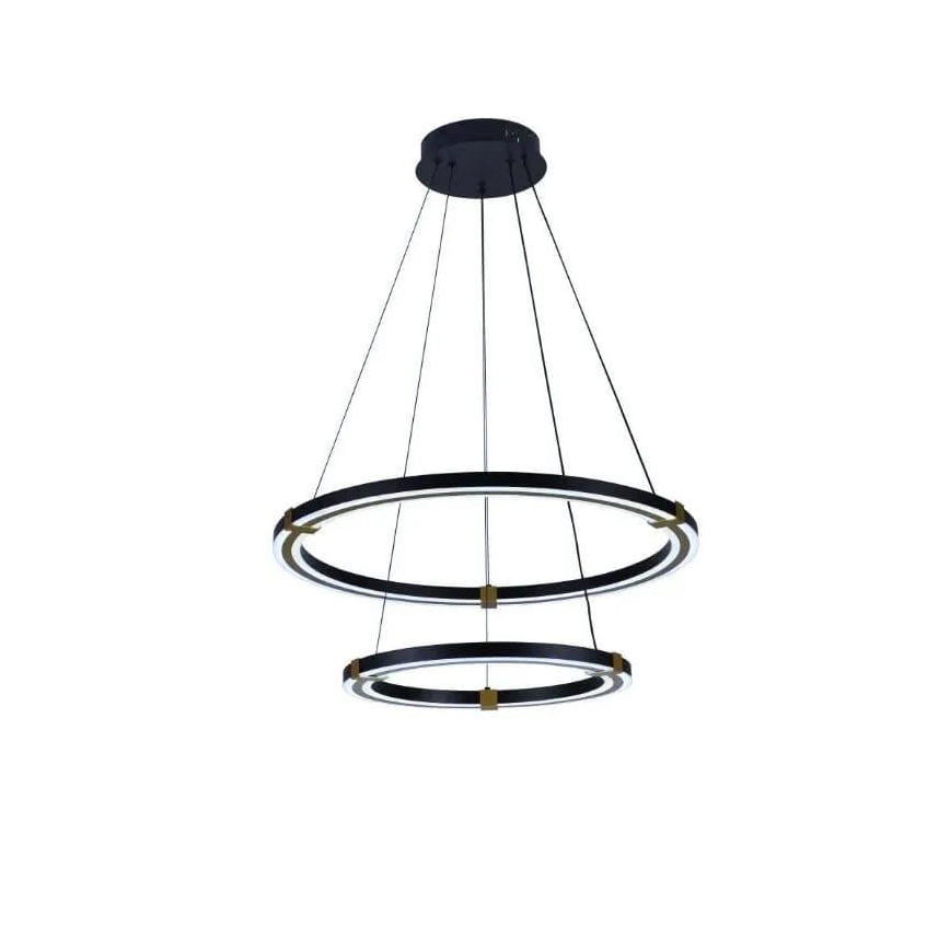 LED Димируем пендел LED/130W/230V 3000-6500K Ø 60 см + дистанционно управление