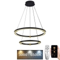 LED Димируем пендел LED/130W/230V 3000-6500K Ø 60 см + дистанционно управление
