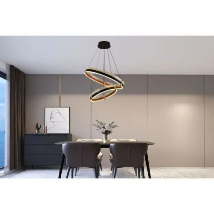 LED Димируем пендел LED/140W/230V 3000-6500K + дистанционно управление