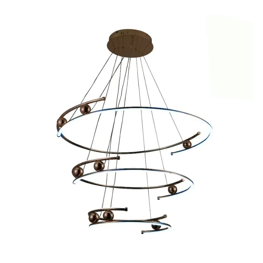 LED Димируем пендел LED/170W/230V 3000-6500K Ø 80 см + дистанционно управление