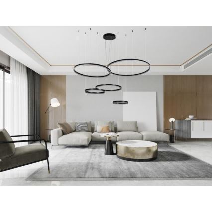 LED Димируем пендел LED/220W/230V 3000-6500K Ø 100 см + дистанционно управление