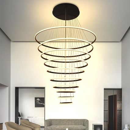 LED Димируем пендел LED/365W/230V 3000-6500K Ø 100 см + дистанционно управление