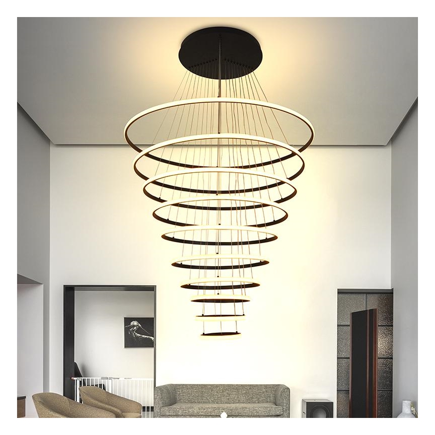 LED Димируем пендел LED/365W/230V 3000-6500K Ø 100 см + дистанционно управление