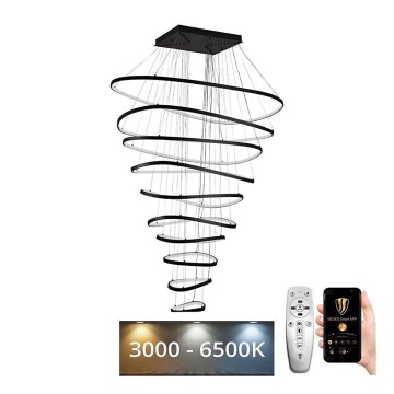 LED Димируем пендел LED/370W/230V 3000-6500K Ø 100 см + дистанционно управление