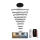 LED Димируем пендел LED/385W/230V 3000-6500K Ø 100 см + дистанционно управление