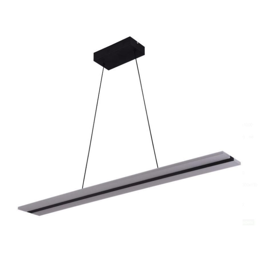 LED Димируем пендел LED/40W/230V 3000-6500K черен + дистанционно управление