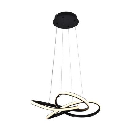 LED Димируем пендел LED/40W/230V 3000-6500K черен + дистанционно управление