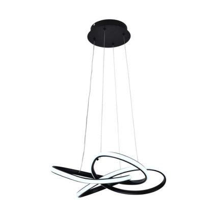 LED Димируем пендел LED/40W/230V 3000-6500K черен + дистанционно управление