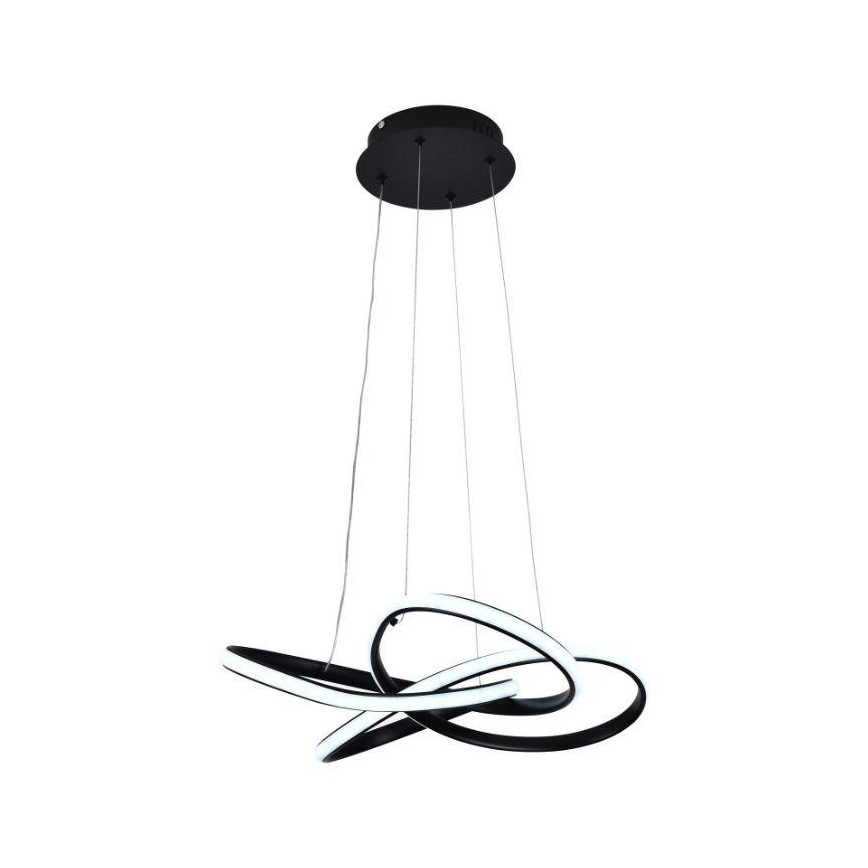 LED Димируем пендел LED/40W/230V 3000-6500K черен + дистанционно управление