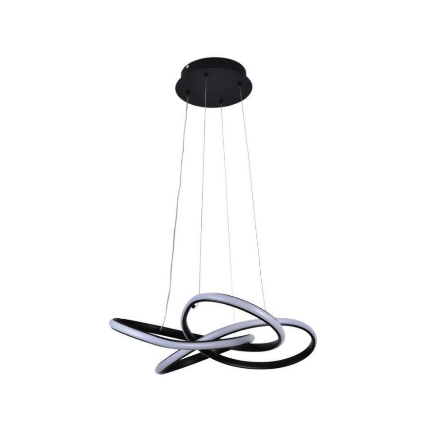 LED Димируем пендел LED/40W/230V 3000-6500K черен + дистанционно управление